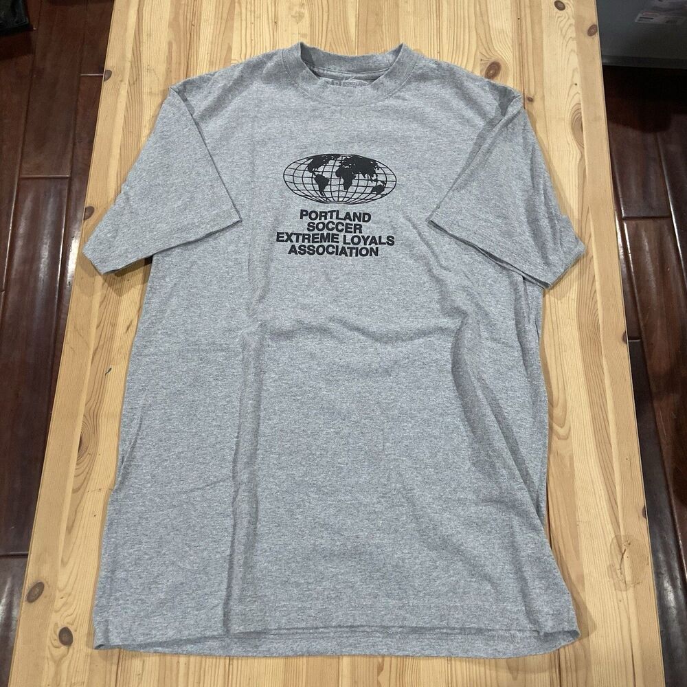 Portland Gear Soccer Extreme Loyals Association Gray Shirt Timbers Large MLS